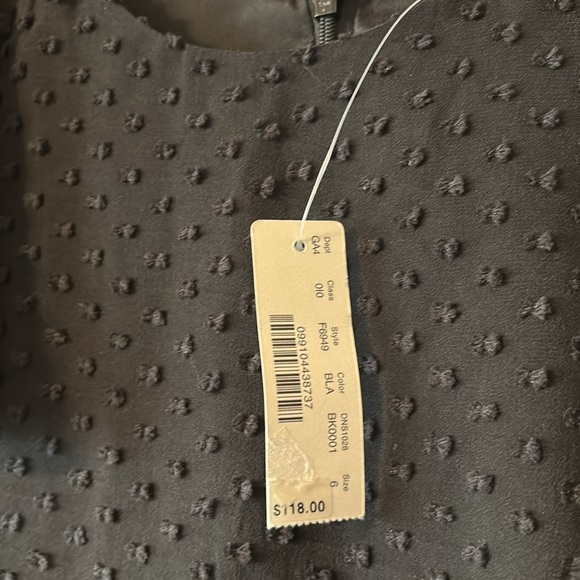 Lofts black size 6 dress new with tags - Picture 2 of 4